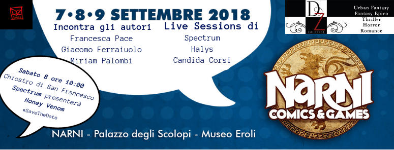 Giacomo Ferraiuolo Narni Comics Dark Zone 