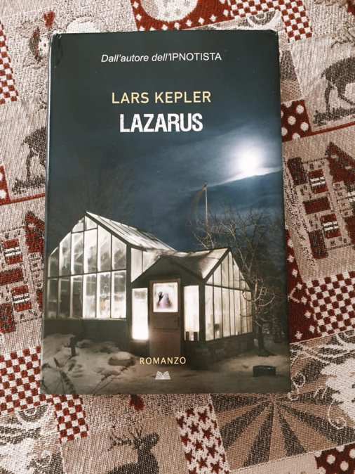 Lazarus di Lars Kepler edito Longanesi